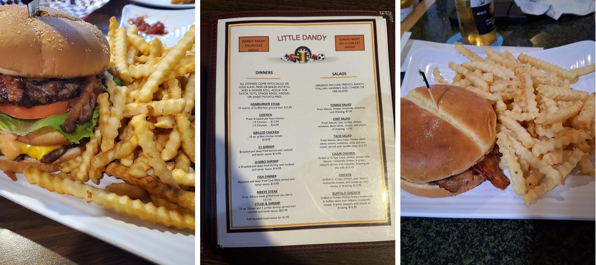 Little Dandy Bar & Grill Menu