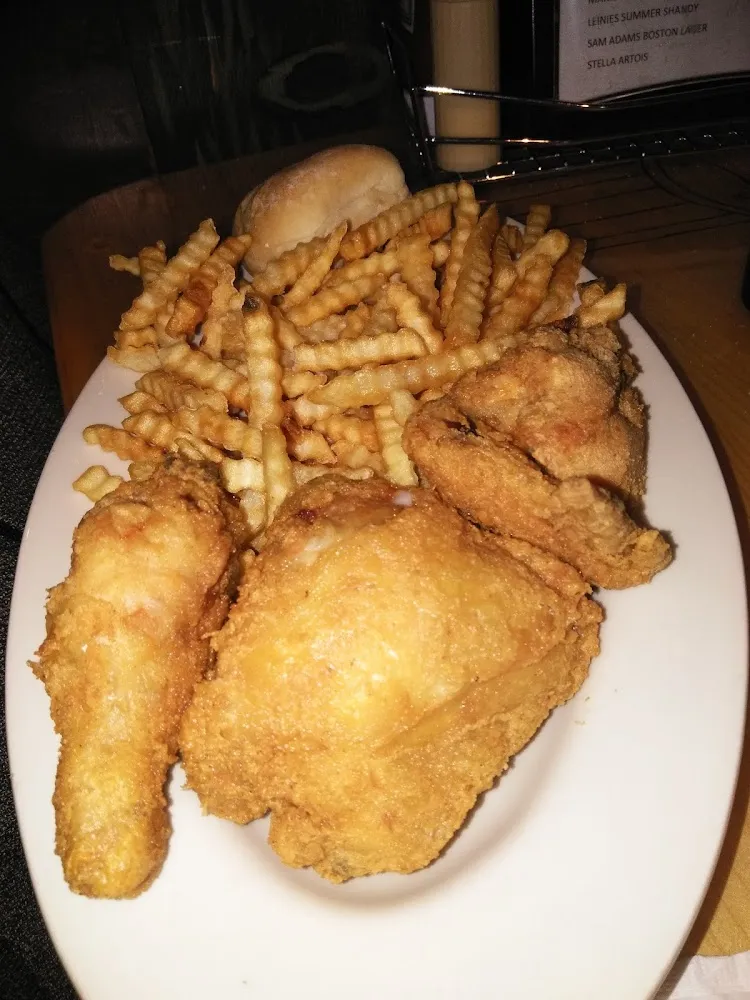 Fried Chicken and French Fries