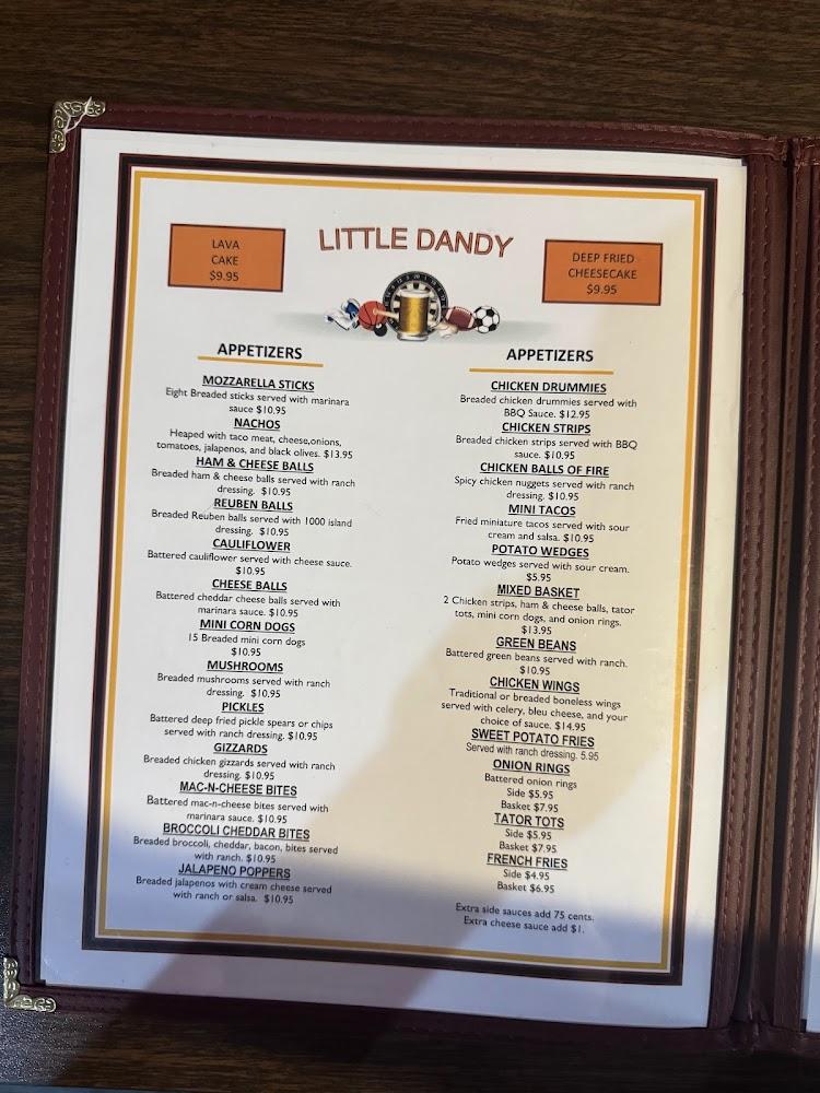 Little Dandy Bar & Grill Menu image 3